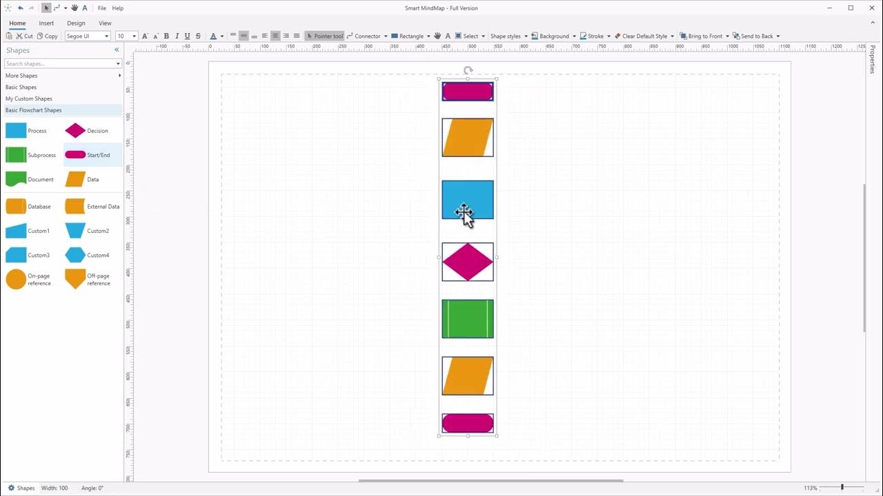 Preview of Creating a basic Decision Flowchart in Smart MindMap