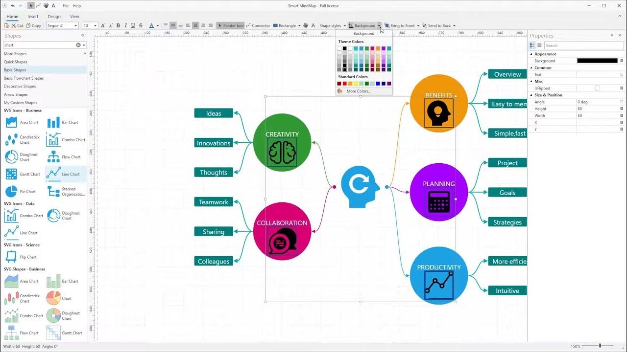 Preview of Creating a Mind Map with Smart MindMap